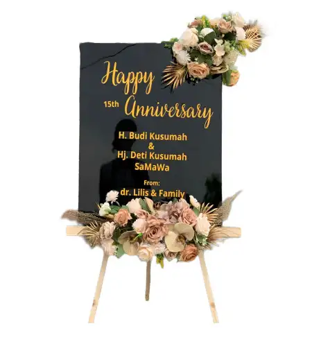 Papan Bunga Akrilik Tegalpanggung